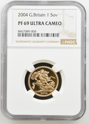 2004 gold proof sovereign - gold,