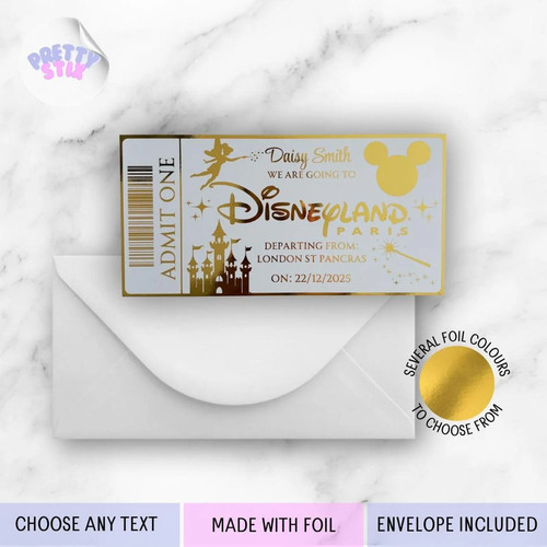 Personalised disney foil - disney,