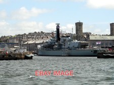 PHOTO  HMS MONTROSE  IN DEVONPORT NAVAL BASE PLYMOUTH. A TYPE 23 FRIGATE OF THE
