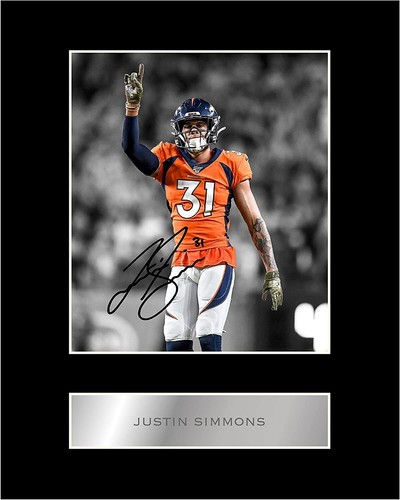 Justin simmons pre printed - justin,