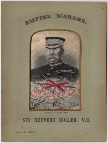 Woven silk sir - redvers, buller