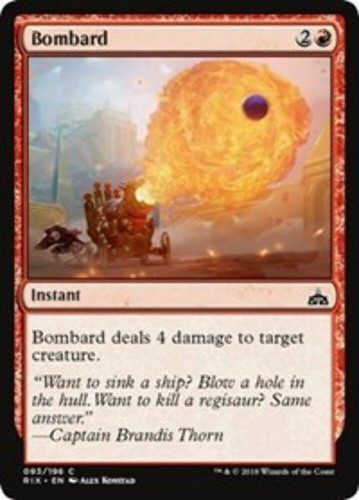 Bombard rivals ixalan mtg - of,