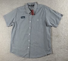 Hoonigan Shirt Mens L Button