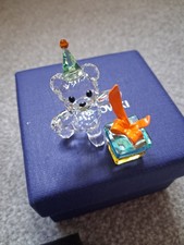 SWAROVSKI CRYSTAL AMAZING "KRIS BEAR BEST WISHES" 5557538 RETIRED 