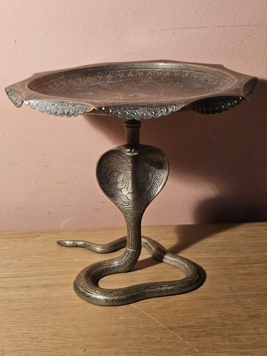 Vintage indian brass sculpture - vintage,