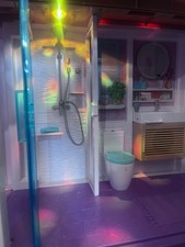 barbie doll house used but in