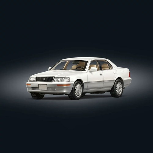 Lexus ls400 white alloy - 1/64,