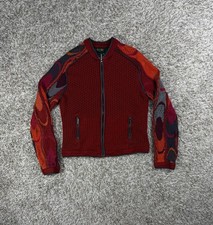 Coogi 3D Full Zip Knit Sweater