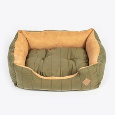 Danish Design Tweed Snuggle Dog Bed - Machine Washable Sofa Bed - Sizes S-XL