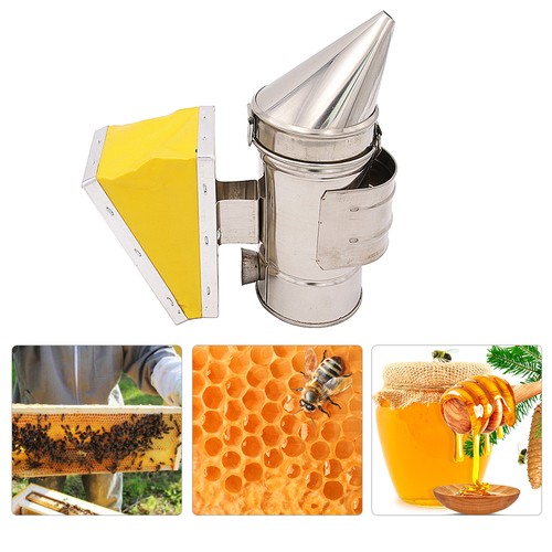 Stainless steel bee smoker - —stainless,