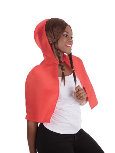 Red riding hood cape - red,