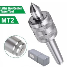 MT2 Live Center Morse Taper Triple Bearing Lathe Center Turning Revolving Tool.