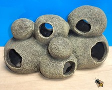 Cave Rock Hide Pebble Large Tunnel Aquarium Ornament Fish Tank Decoration New