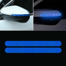 2pcs Blue Car Side Rear View