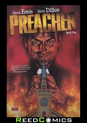 Preacher book graphic novel - preacher,