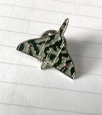 Vulcan RAF  Bomber Jet Plane Metal Enamel Pin Badge