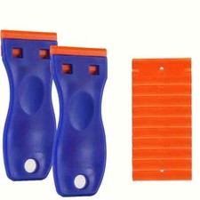 10 Pcs Plastic Scraper Razor