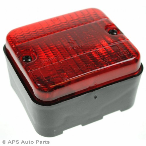 Universal square rear fog lamp - universal,