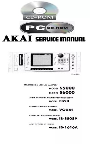 Super rare akai s5000 s6000 - *super,