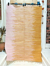 HANDMADE DHURRIE RUG WITH