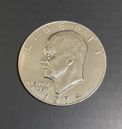 1974 dwight eisenhower coin - 1974, $1