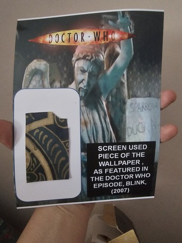 Doctor who prop - who, screen