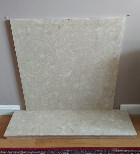 Wood fireplace surround - wood,