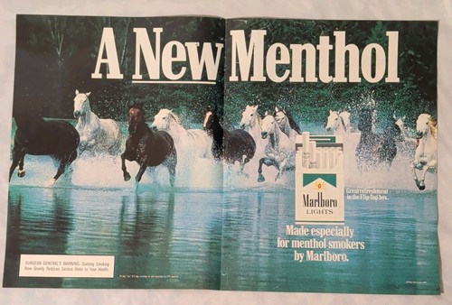 Marlboro lights menthol print - lights,