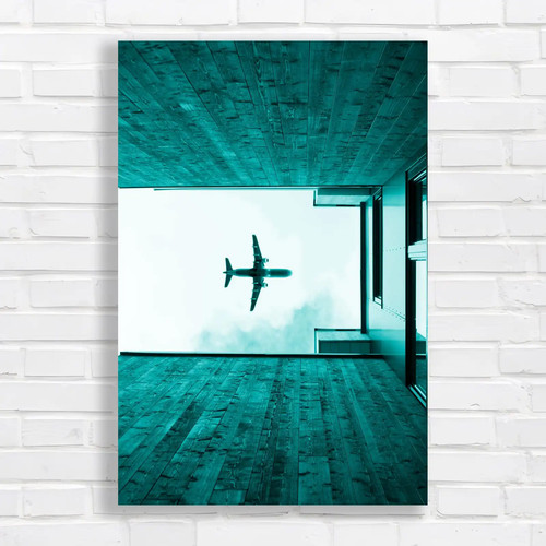 Minimalist airplane aviation - minimalist,