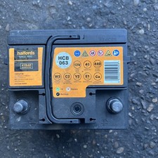 Car Battery 12v Halfords HCB063