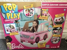 Barbie Pop 2 Play Camper Van Foldable Cardboard Vehicle Playset by WowWee