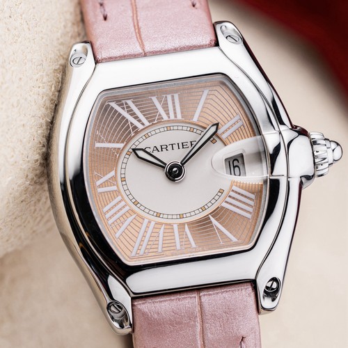 Cartier roadster 37mm salmon - cartier, /