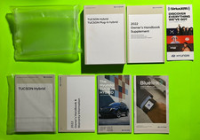 2022 Hyundai TUCSON HYBRID / PLUG-IN HYBRID Owners Manual Set w/Car Infotainment