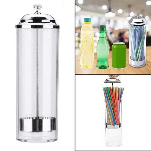 Plastic straw dispenser - plastic,