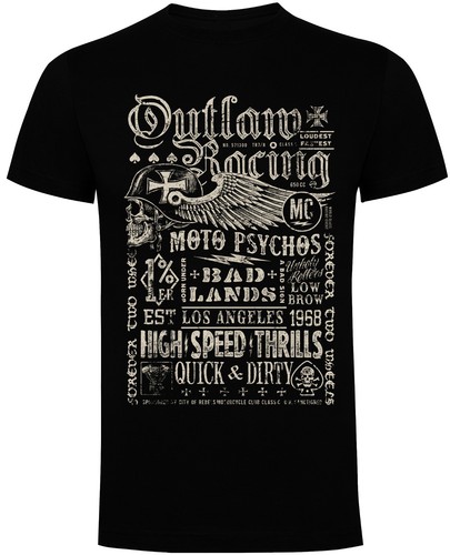 Outlaw racing high - high, speed