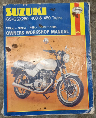 Haynes manual for suzuki - for, gs250