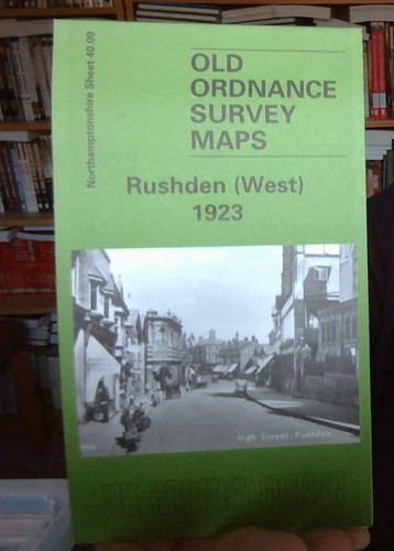 Map rushden 1923 - of, (west)
