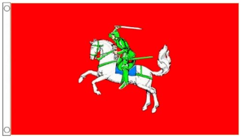 Medieval knight horseback - knight, on