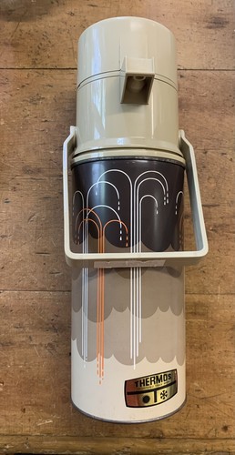 Vintage large thermos - vintage, 70's