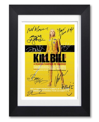Kill bill movie cast signed - kill,