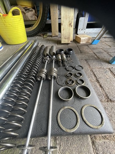 Honda cr125 forks 1986 parts - forks,