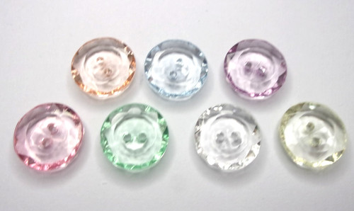 Sparkly clear acrylic - sparkly,