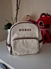 GUESS Canvas Logo Backpack
