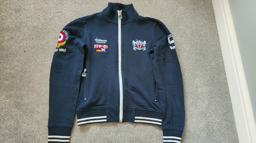 Men navy golf jacket by - men's,