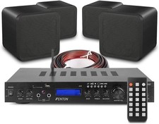 Home Cinema Surround Sound System Bluetooth Amplifier USB AUX Radio Description