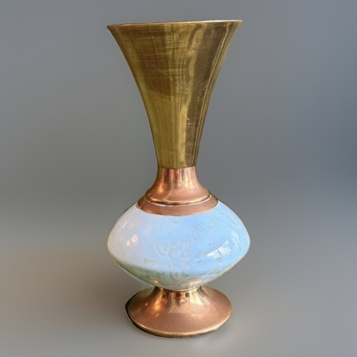Delft dutch pottery trumpet - pottery,