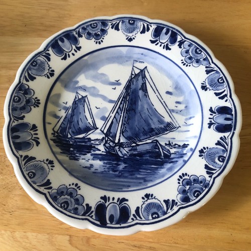 Delfts blauw souvenir plate