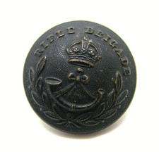 WW1 THE ROYAL RIFLE BRIGADE OFFICERS UNIFORM ARMY BUTTON PART COLLECTION