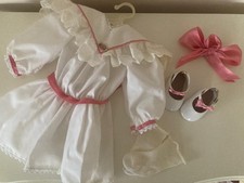 American Girl Doll - Pleasant Company - Samantha Parkington - Tea Dress & Shoes