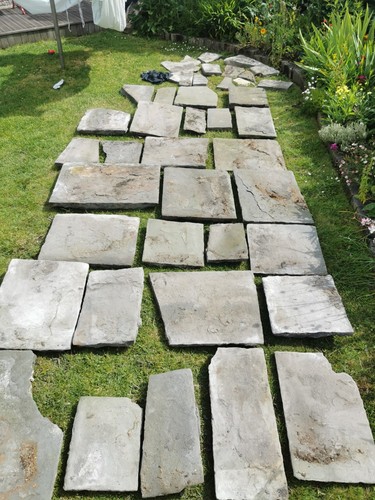 Reclaimed pennant flagstones - reclaimed,